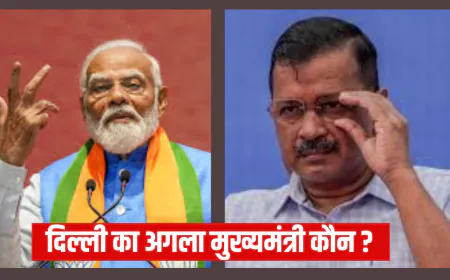 दिल्ली का अगला मुख्यमंत्री कौन ? बीजेपी की मुख्यमंत्री लिस्ट में कौन सबसे आगे .