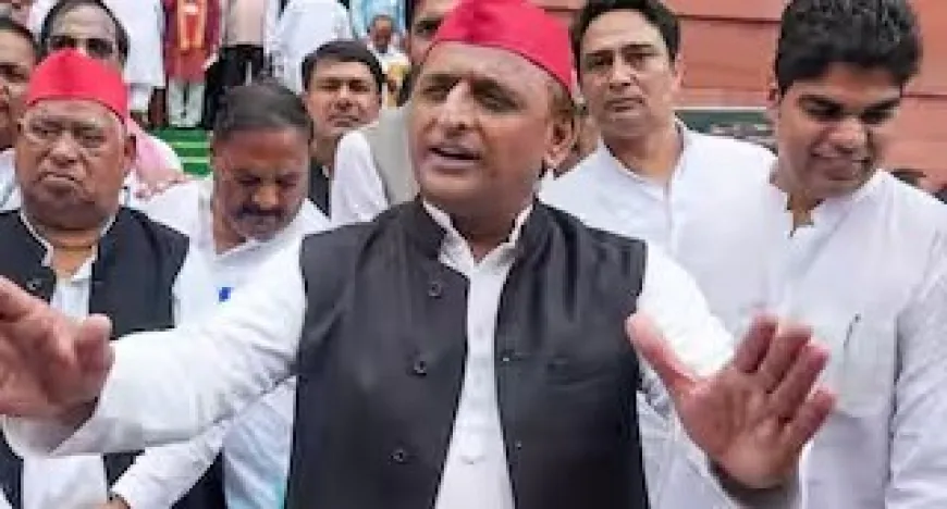 लोकसभा में वक्फ संशोधन बिल पर बहस के दौरान अखिलेश बीजेपी की कड़ी आलोचना की।