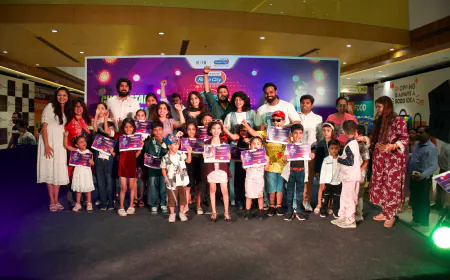 शहर के नन्हें सितारे बने रेडियो सिटी फैशन शो के फिएस्टा सुपरस्टार