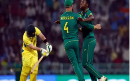 AUS vs SA: मैच के दौरान दक्षिण अफ्रीका के इस ऑलराउंडर ने की बड़ी गलती, आईसीसी ने लगाई फटकार