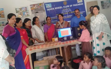 कंप्यूटर से बच्चो में होगा तकनीक का विकास - डॉ चक्रवर्ती सिंह