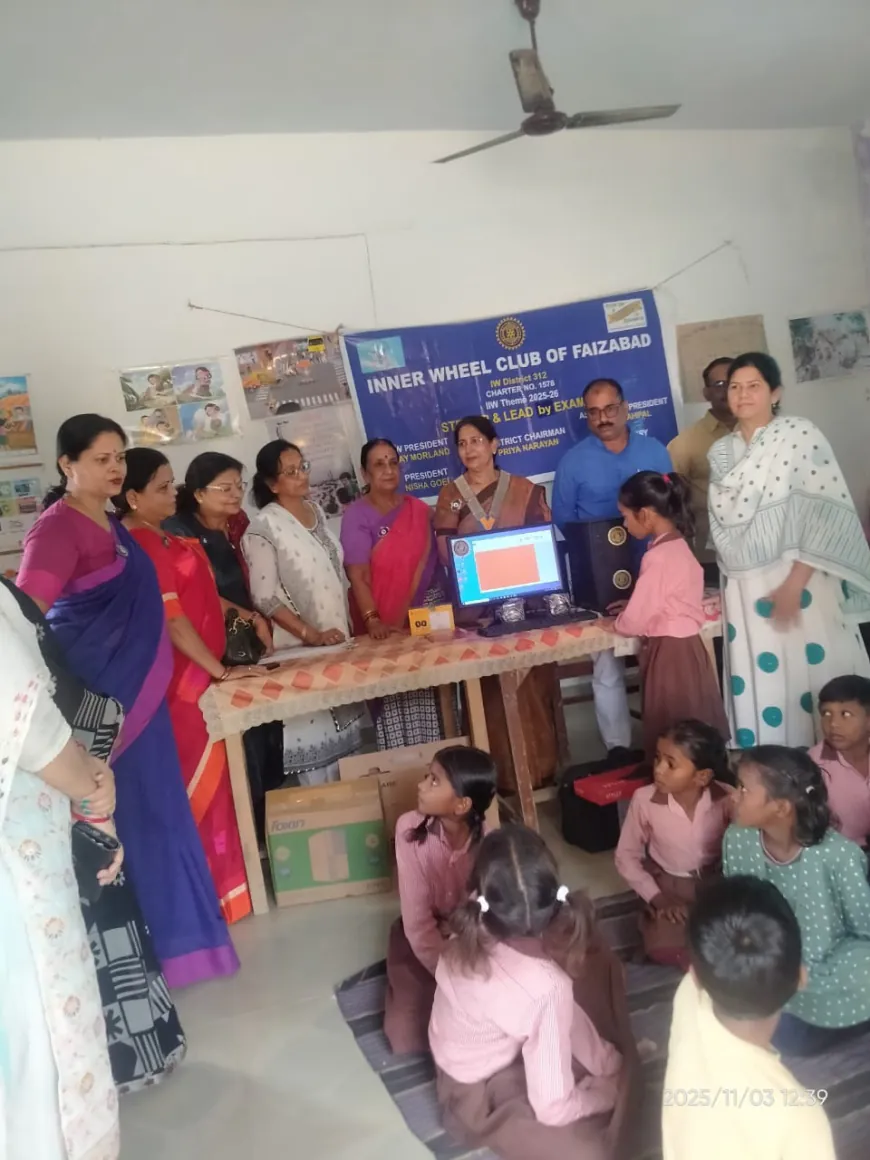 कंप्यूटर से बच्चो में होगा तकनीक का विकास - डॉ चक्रवर्ती सिंह