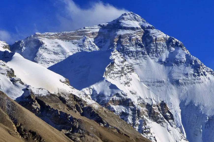 Mount Everest is located in which continent?